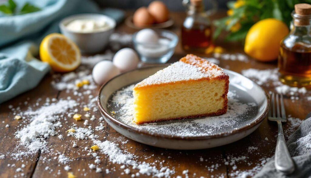 Sieht aus wie Joghurtkuchen – ist aber leichter und ideal für den Morgen