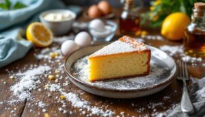 Sieht aus wie Joghurtkuchen – ist aber leichter und ideal für den Morgen